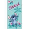 Πετσέτα Θαλάσσης Microfiber Hello Stitch - Βεραμάν - Διάσταση: 70 x 140 cm
