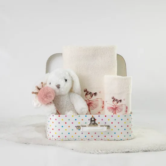 Πετσέτες Σετ 2ΤΜΧ Balletto Εκρού - Εκρού - Διάσταση: 70 x 120 / 30 x 50 cm