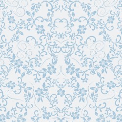 Σεντόνι υπέρδιπλο 230x260εκ. Salonica Σελήνη (μπλε) σχέδιο κατωσέντονο