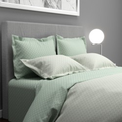 Παπλωματοθήκη διπλή 200x240εκ. Salonica Όνειρα (πράσινο)