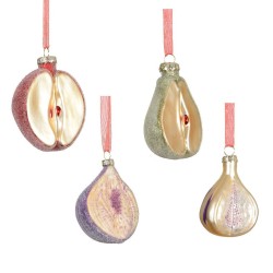 Beauty Home Γυάλινο Στολίδι 7.5 x 4.8 x 8 cm