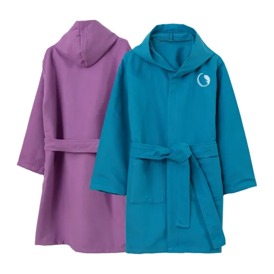 Μπουρνούζι Εφηβικό Με Κουκούλα Torpedo Τυρκουάζ - Τυρκουάζ - Διάσταση: (15-16)