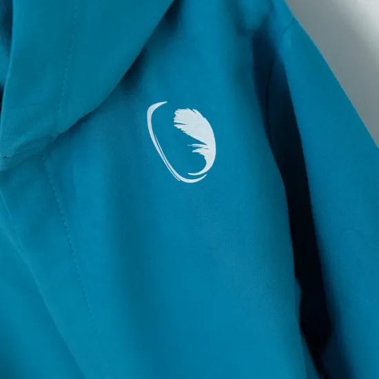 Μπουρνούζι Εφηβικό Με Κουκούλα Torpedo Τυρκουάζ - Τυρκουάζ - Διάσταση: (15-16)