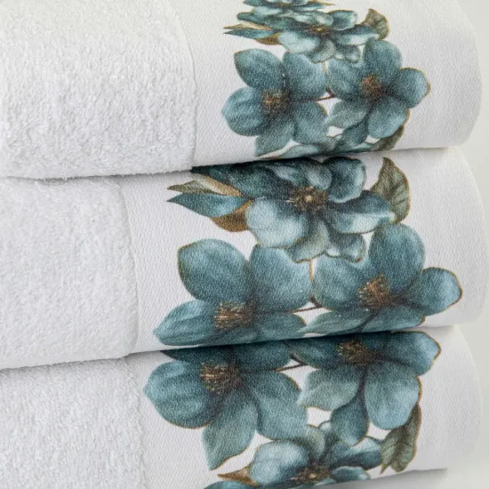 Πετσέτες Σετ 3ΤΜΧ Emerald - Εκρού - Διάσταση: 70 x 140 / 50 x 90 / 30 x 50 cm