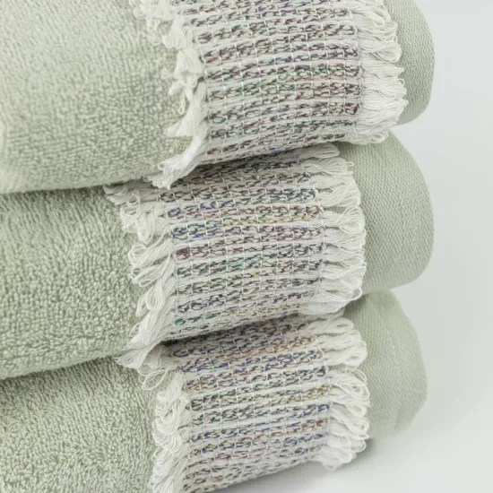 Πετσέτες Σετ 3ΤΜΧ Era - Πούδρα - Διάσταση: 70 x 140 / 50 x 90 / 30 x 50 cm