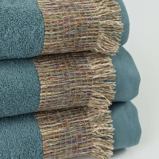 Πετσέτες Σετ 3ΤΜΧ Siesta - Μουσταρδί - Διάσταση: 70 x 140 / 50 x 90 / 30 x 50 cm