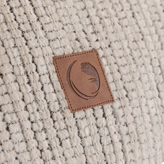 Ριχτάρι Σενίλ Πολυθρόνας Velvet - Γκρι - Διάσταση: 180 x 180 cm