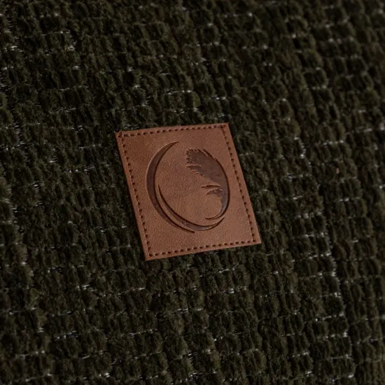 Ριχτάρι Σενίλ Πολυθρόνας Velvet - Γκρι - Διάσταση: 180 x 180 cm