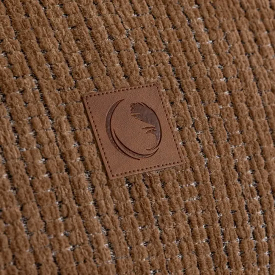 Ριχτάρι Σενίλ Πολυθρόνας Velvet - Γκρι - Διάσταση: 180 x 180 cm