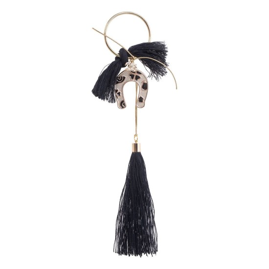 Beauty Home ΚΡΙΚΟΣ ΜΕ ΜΕΤΑΛΛΙΚΟ ΜΑΥΡΟ ΠΕΤΑΛΟ