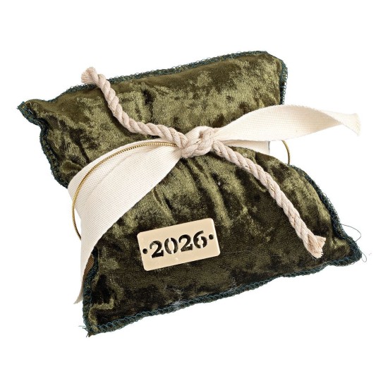 Beauty Home ΜΑΞΙΛΑΡΙ ΜΕ ΧΡΟΝ. Βελούδο Λαδί Frozen