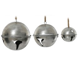 Beauty Home Μεταλλικά Κουδούνια Σετ 3 τμχ 24cm x 26cm