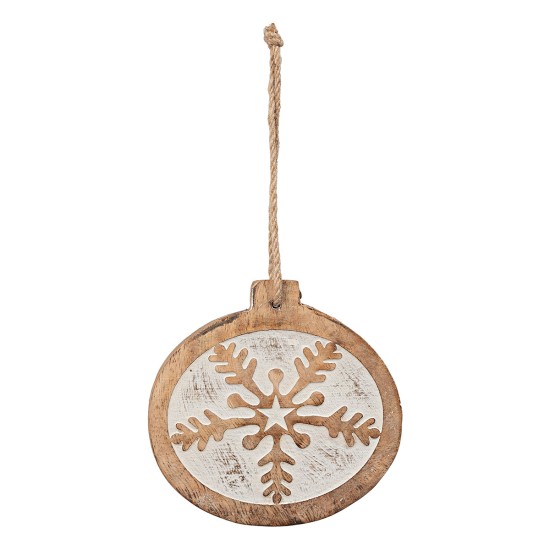 Beauty Home Ξύλινο Δίσκος  Σκαλιστό 11.5 x 10 cm