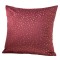 Beauty Home Μαξιλαροθήκη 45 x 45 cm Βελούδο Μπορντό Με Χρύσα Αστέρια