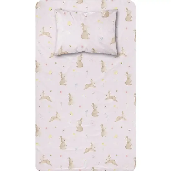 Σεντόνι Σετ 2ΤΜΧ Blush Moνό Ροζ - Ροζ - Διάσταση: 160 x 240 cm + 50 x 70 cm