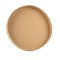 Beauty Home Δίσκος στρογγυλός από χαρτόνι Κραφτ Ø30x4cm – Κατάλληλος για Τρόφιμα
