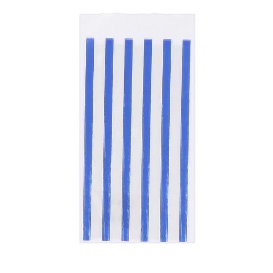 Beauty Home 10 Σακούλες με μπλε Ρίγες 8,5x16cm – Κατάλληλες για Τρόφιμα