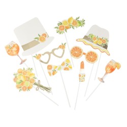 Beauty Home Κιτ Φωτογραφικού Θαλάμου με θέμα “Fizz Citrus” 10 τεμάχια