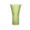 Beauty Home Βάζο γυάλινο Iris  – Λαδί Ø13x23cm – 1100m
