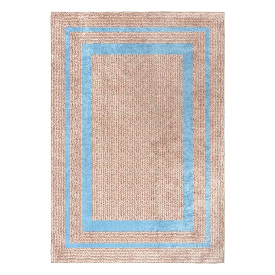 Beauty Home Πατάκι Sunny Art 9140 65x140 Μπεζ,Μπλε