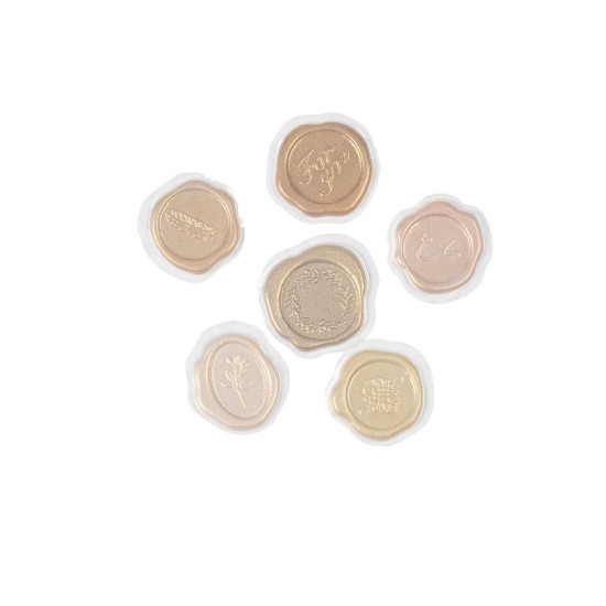 Beauty Home 6 Αυτοκόλλητα με εφέ κεριού 3D Ø2,5cm