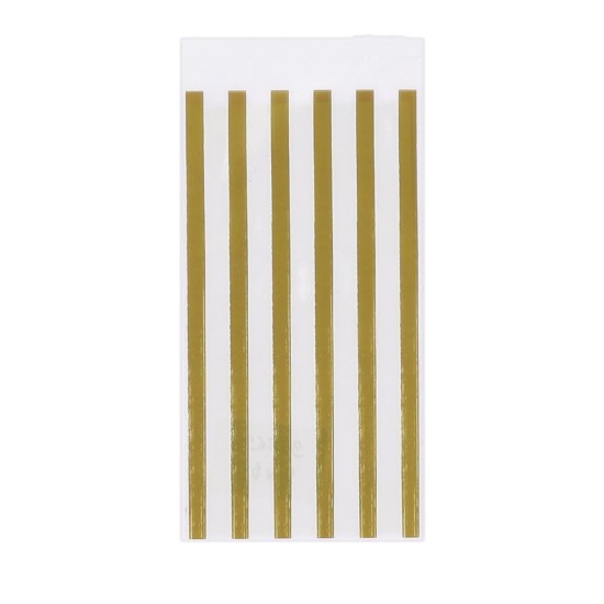 Beauty Home 10 Σακούλες με λαδι Ρίγες 8,5x16cm – Κατάλληλες για Τρόφιμα