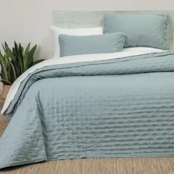 Κουβερλί Σετ Croiset Υπέρδιπλο - Εκρού - Διάσταση: 220 x 240 cm + (2) 50 x 70 cm