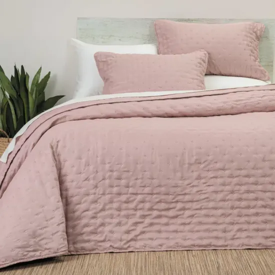 Κουβερλί Σετ Croiset Υπέρδιπλο - Μέντα - Διάσταση: 220 x 240 cm + (2) 50 x 70 cm