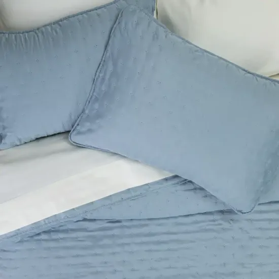 Κουβερλί Σετ Croiset Υπέρδιπλο - Μέντα - Διάσταση: 220 x 240 cm + (2) 50 x 70 cm