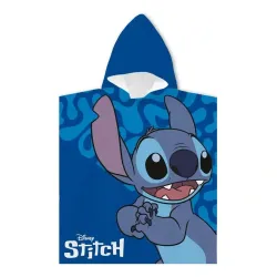 Παιδικό Πόντσο Microfiber Stitch Blue - Μπλε - Διάσταση: 55 x 110 cm