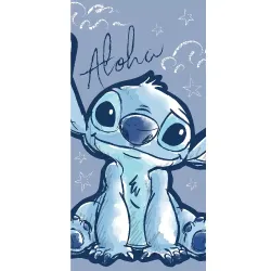 Πετσέτα Θαλάσσης Βαμβακερή Βελούδινη Sweet Stitch 320gsm - Σιέλ - Διάσταση: 70 x 140 cm