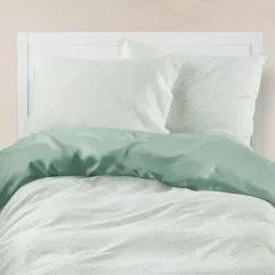 Σεντόνια Εμπριμέ Σετ Pois Βεραμάν Μονά - Βεραμάν - Διάσταση: (2) 160 x 240 cm + 50 x 70 cm