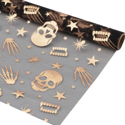 Beauty Home Ρολό Χρυσοί Σκελετοί 35 cm x 3 m