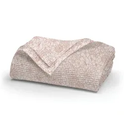 Κουβέρτα Πικέ Bloom Ροζέ Μονή - Ροζέ - Διάσταση: 160 x 240 cm