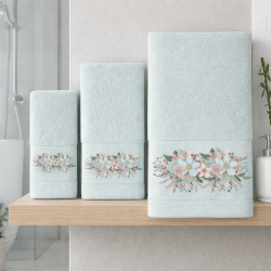 Πετσέτες Σετ 3 τεμ. Brigitte Mint