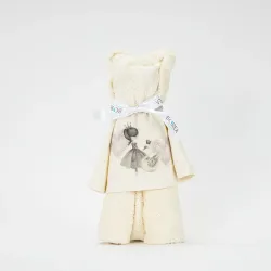 Πετσέτα Αρκουδάκι Odette - Εκρού - Διάσταση: 50 x 90 cm