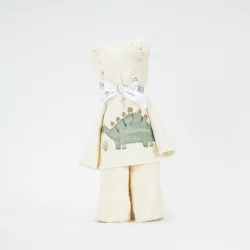 Πετσέτα Αρκουδάκι Stompy - Εκρού - Διάσταση: 50 x 90 cm