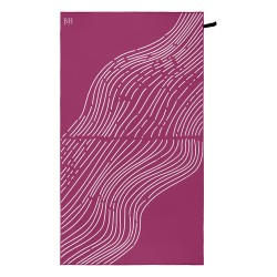 Beauty Home Πετσέτα θαλάσσης διπλής όψης Microfiber 200gsm Art 2291 90x160 Μωβ