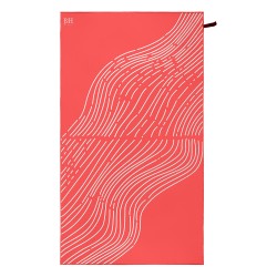 Beauty Home Πετσέτα θαλάσσης διπλής όψης Microfiber 200gsm Art 2292 90x160 Κοραλί