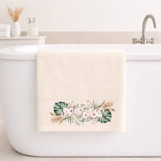 Πετσέτα Μπάνιου 70×140 Boho Ecru