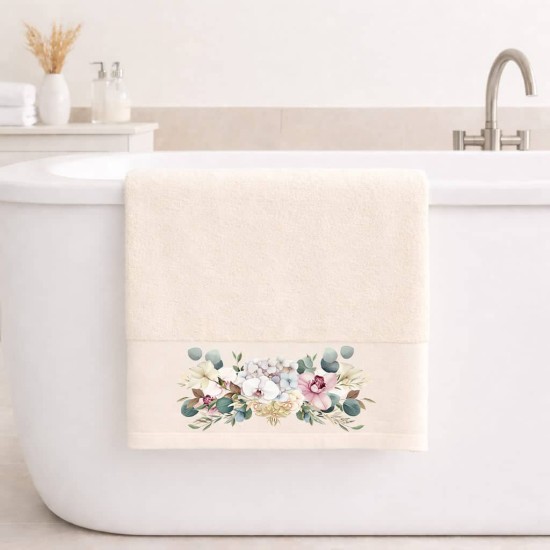 Πετσέτα Μπάνιου 70×140 Οrchid Ecru