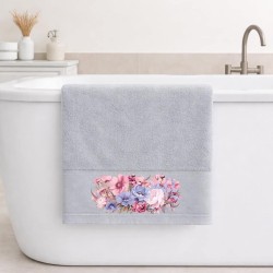 Πετσέτα Μπάνιου 70×140 Selena Grey