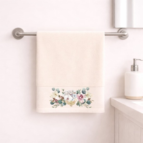 Πετσέτα Προσώπου 50×90 Οrchid Ecru