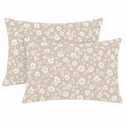 Μαξιλαροθήκες 2 τεμ (52x72) Emily Beige