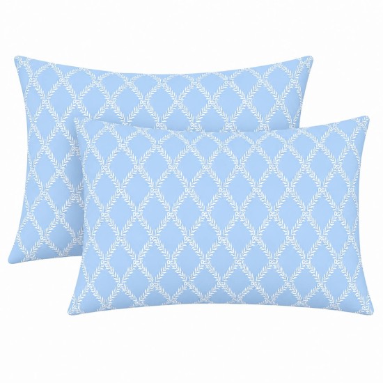 Μαξιλαροθήκες 2 τεμ (52x72) Lucia Blue