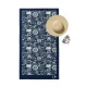 Πετσέτα Θαλάσσης Microfiber Quick Dry Nautical - Μπλε - Διάσταση: 90 x 180 cm