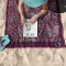 Πετσέτα Θαλάσσης Microfiber Quick Dry Paisley - Μωβ - Διάσταση: 90 x 180 cm