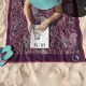 Πετσέτα Θαλάσσης Microfiber Quick Dry Paisley - Μωβ - Διάσταση: 90 x 180 cm