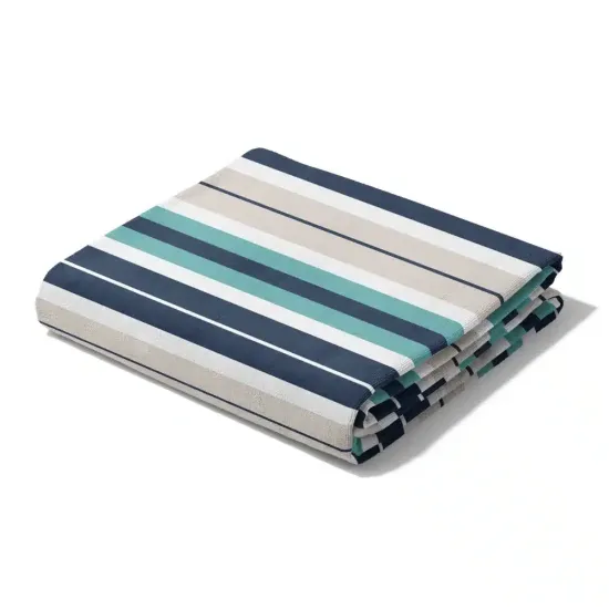 Πετσέτα Θαλάσσης Microfiber Quick Dry Stripes - Μωβ - Διάσταση: 90 x 180 cm