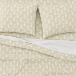 Σετ Σεντόνια Μονά 2Χ(1.75Χ2,60)+1Χ(52Χ72) Vivian Beige